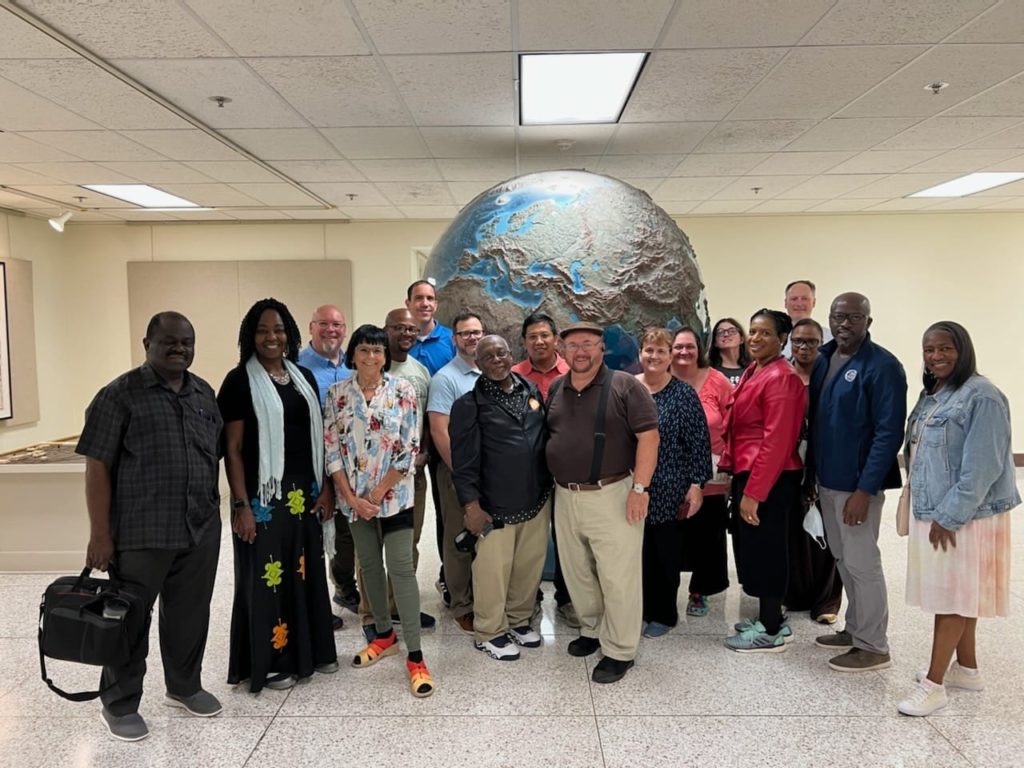 Group of students at library of congress